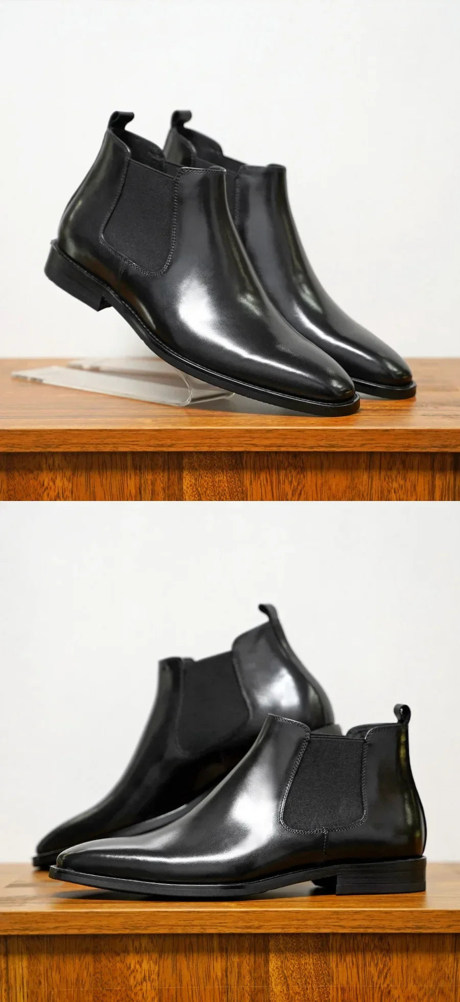 New Classic Retro Style Men Boots Autumn Winter Men Boots Elegantes Fashion Design Men Shoes Comfortable Soft Warm Chelsea Boots