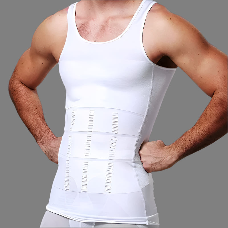 Men Shapewear Undershirt Slimming Belly Shapewear Tummy Control