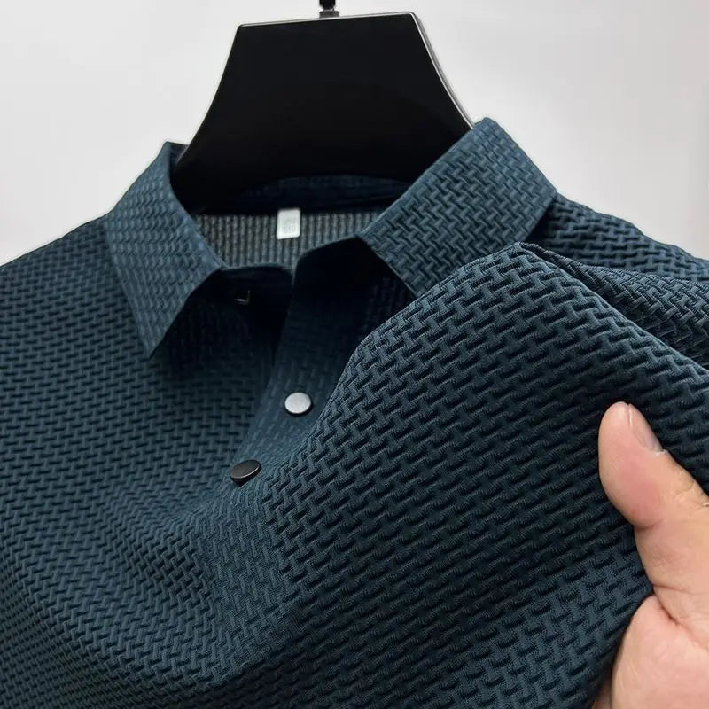 Men's Short Sleeve Cool and Breathable POLO Shirt