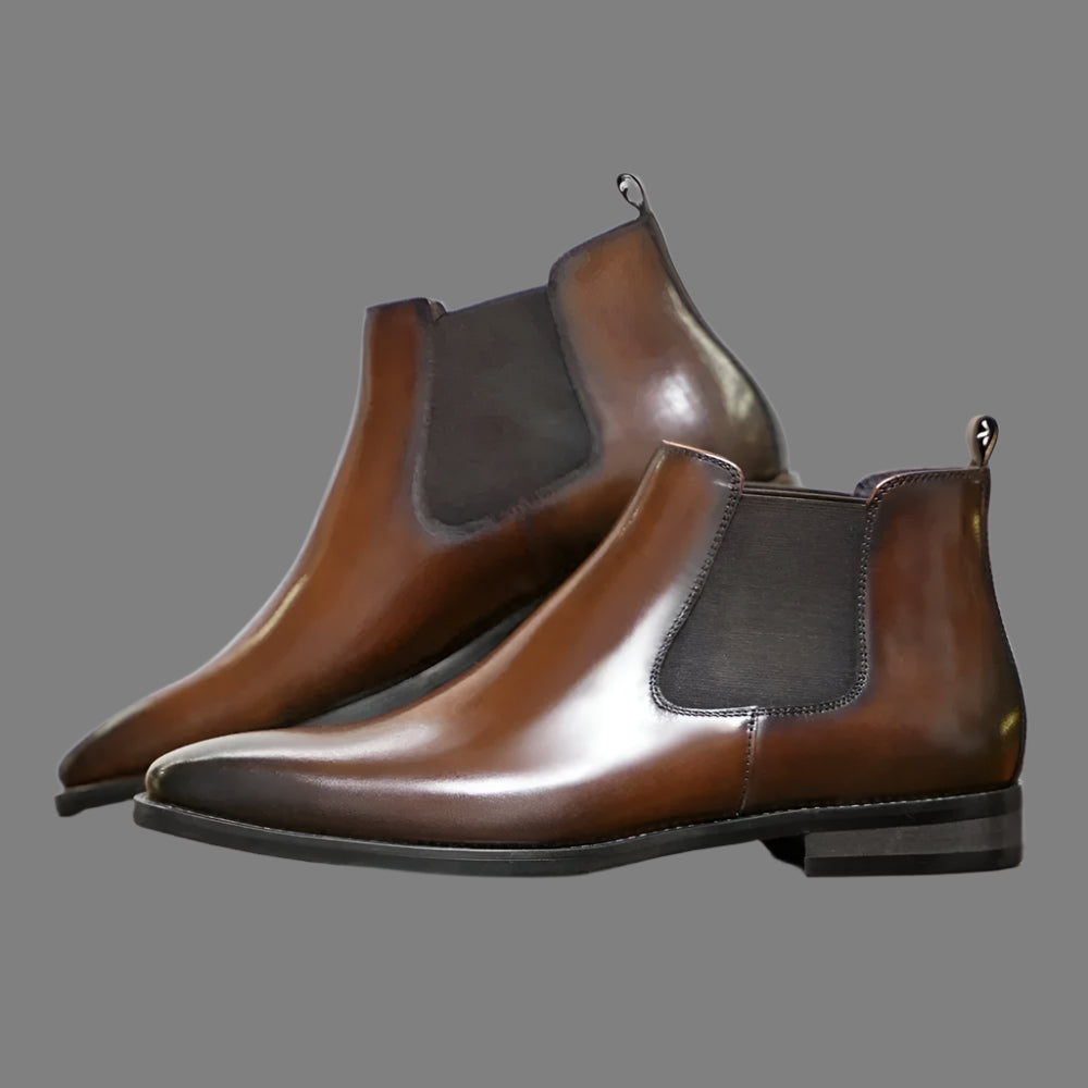 New Classic Retro Style Men Boots Autumn Winter Men Boots Elegantes Fashion Design Men Shoes Comfortable Soft Warm Chelsea Boots