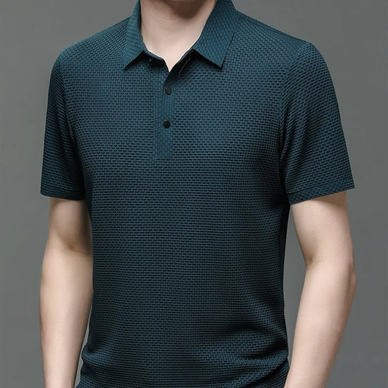 Men's Short Sleeve Cool and Breathable POLO Shirt