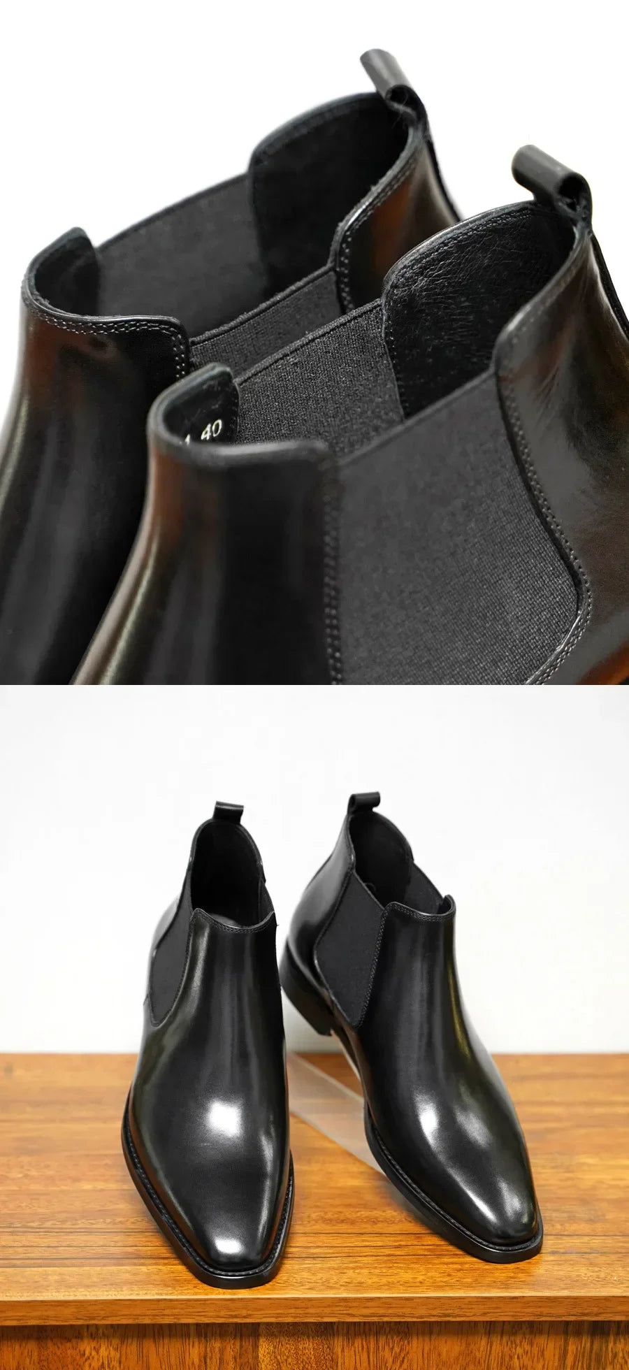New Classic Retro Style Men Boots Autumn Winter Men Boots Elegantes Fashion Design Men Shoes Comfortable Soft Warm Chelsea Boots