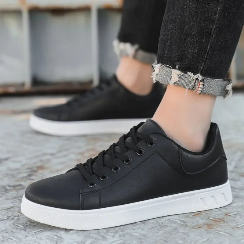 British Leather Sneakers Flats Shoes Classic