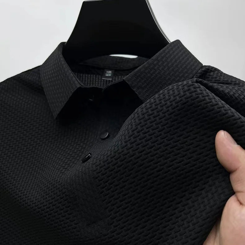 Men's Short Sleeve Cool and Breathable POLO Shirt