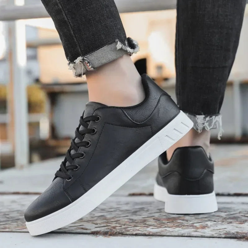 British Leather Sneakers Flats Shoes Classic