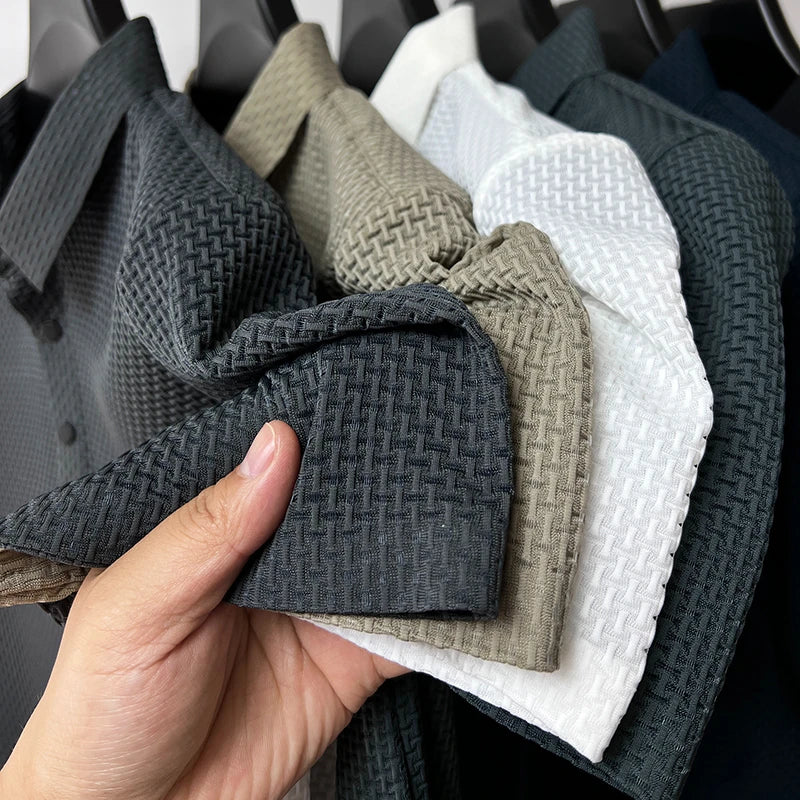 Men's Short Sleeve Cool and Breathable POLO Shirt