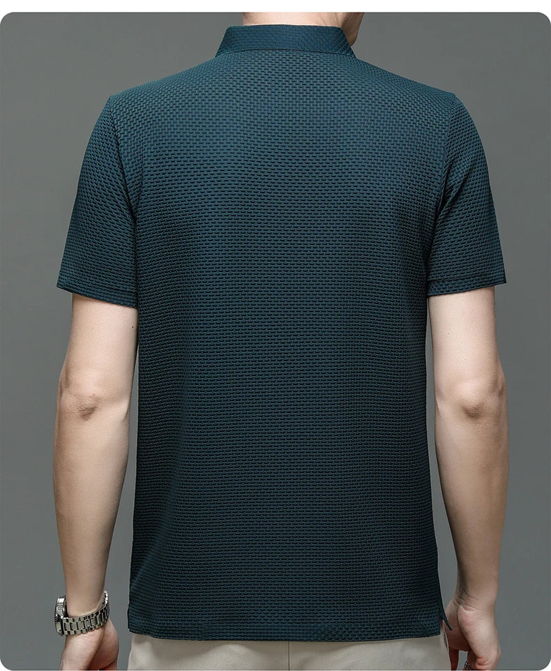 Men's Short Sleeve Cool and Breathable POLO Shirt