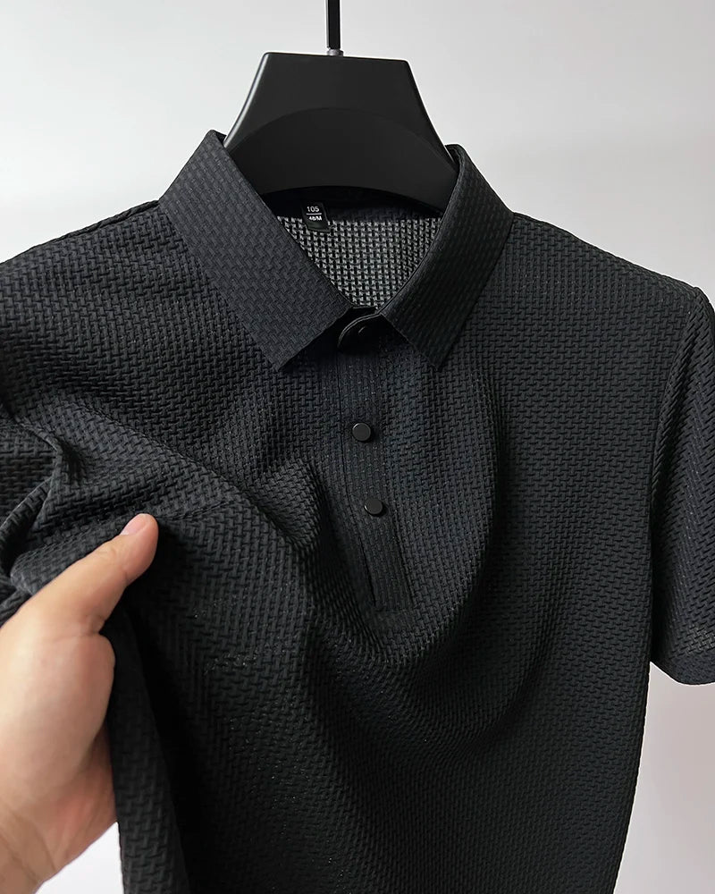 Men's Short Sleeve Cool and Breathable POLO Shirt