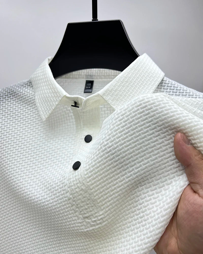 Men's Short Sleeve Cool and Breathable POLO Shirt