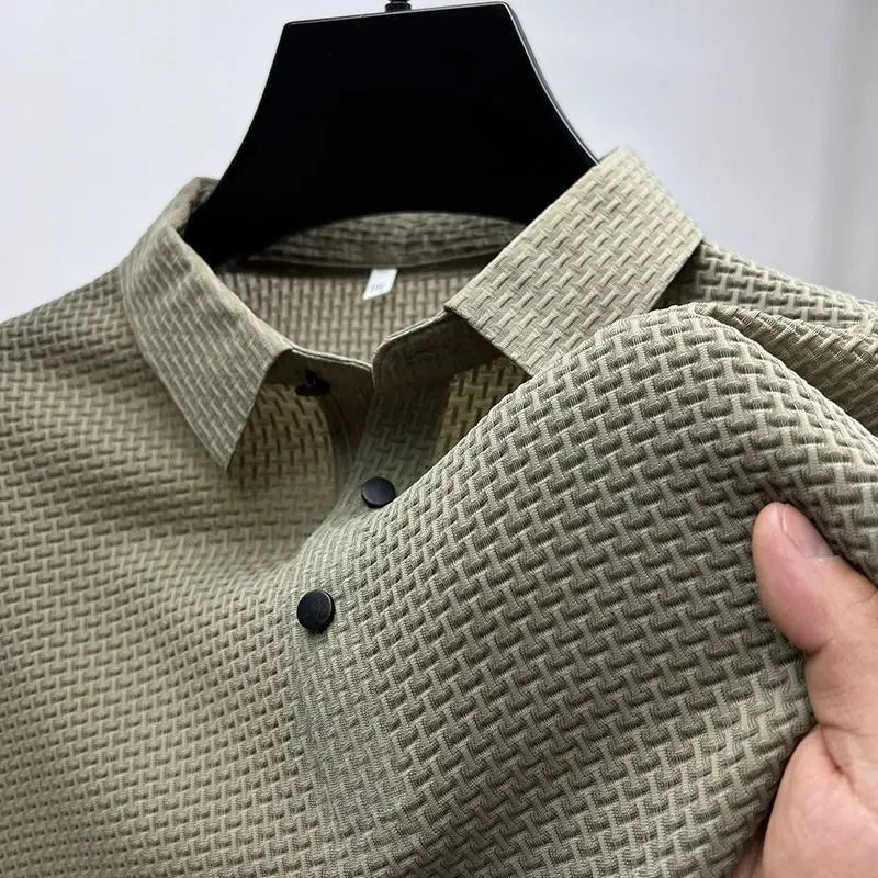 Men's Short Sleeve Cool and Breathable POLO Shirt