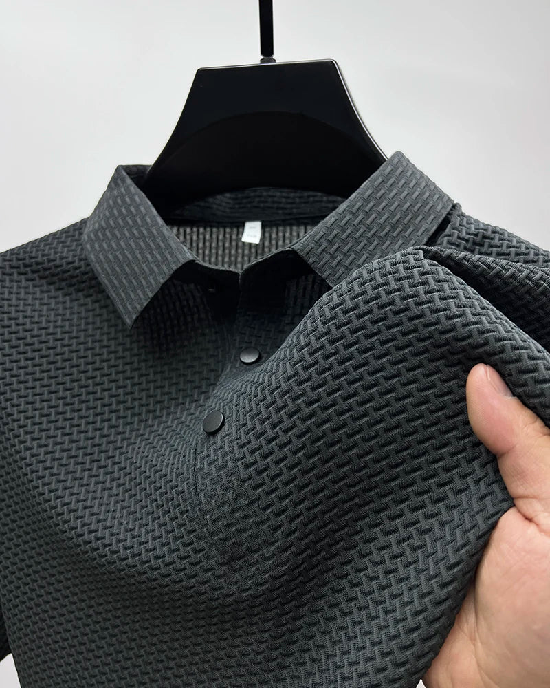 Men's Short Sleeve Cool and Breathable POLO Shirt