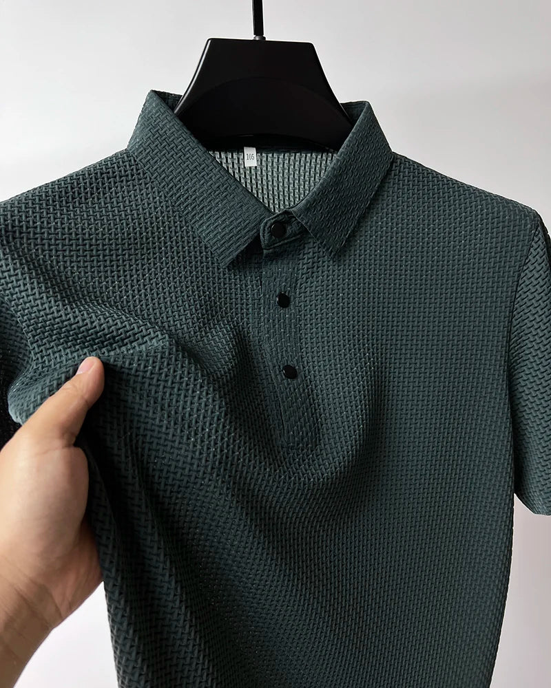 Men's Short Sleeve Cool and Breathable POLO Shirt