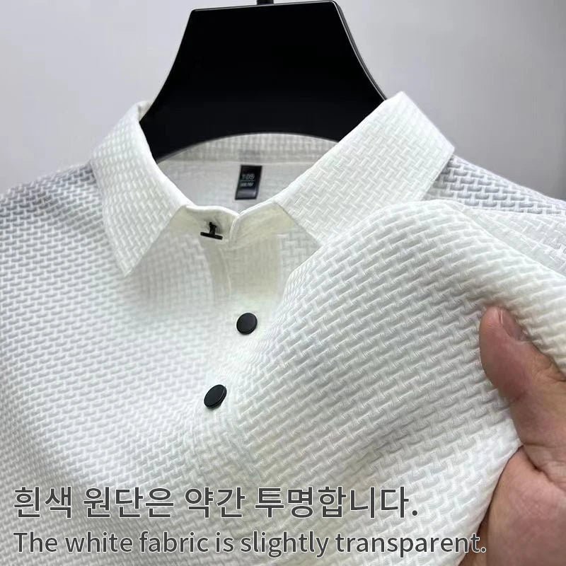 Men's Short Sleeve Cool and Breathable POLO Shirt