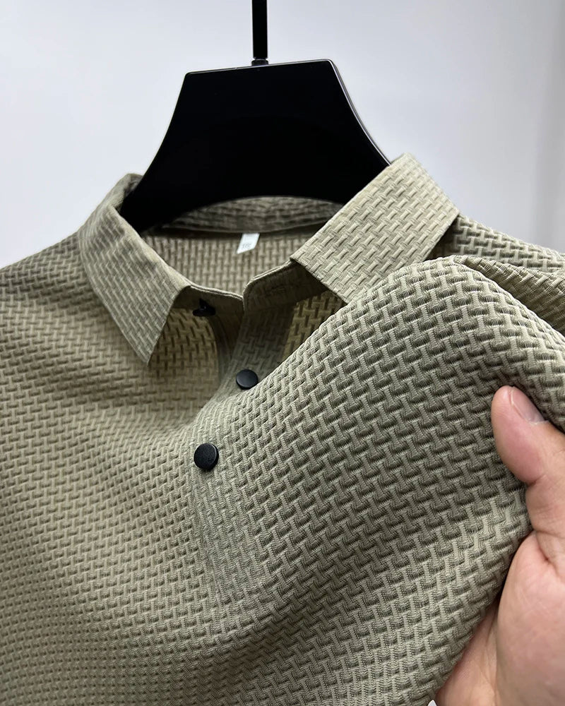 Men's Short Sleeve Cool and Breathable POLO Shirt