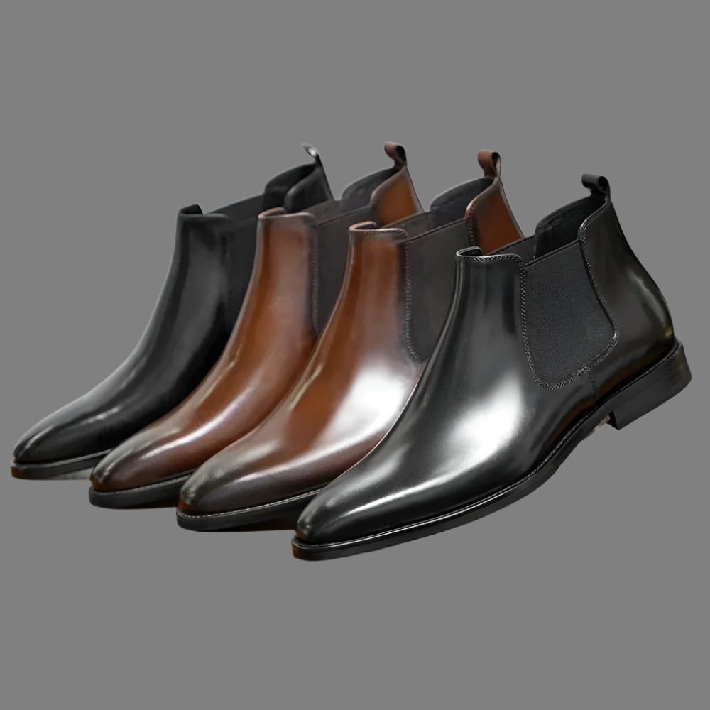 New Classic Retro Style Men Boots Autumn Winter Men Boots Elegantes Fashion Design Men Shoes Comfortable Soft Warm Chelsea Boots