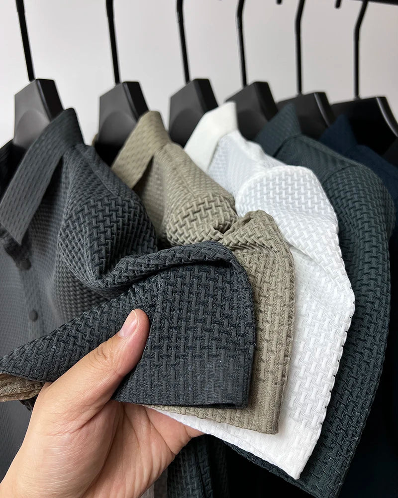 Men's Short Sleeve Cool and Breathable POLO Shirt