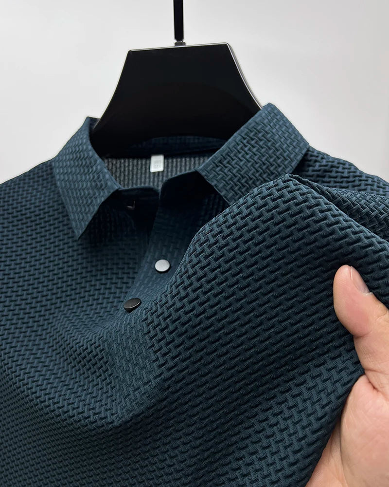 Men's Short Sleeve Cool and Breathable POLO Shirt