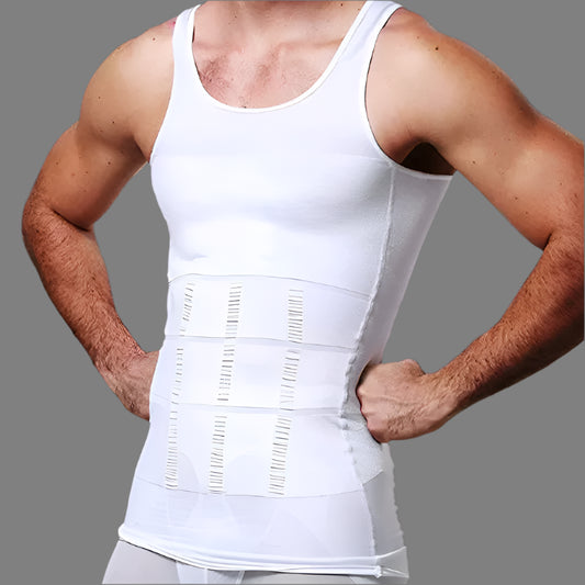 Men Shapewear Undershirt Slimming Belly Shapewear Tummy Control