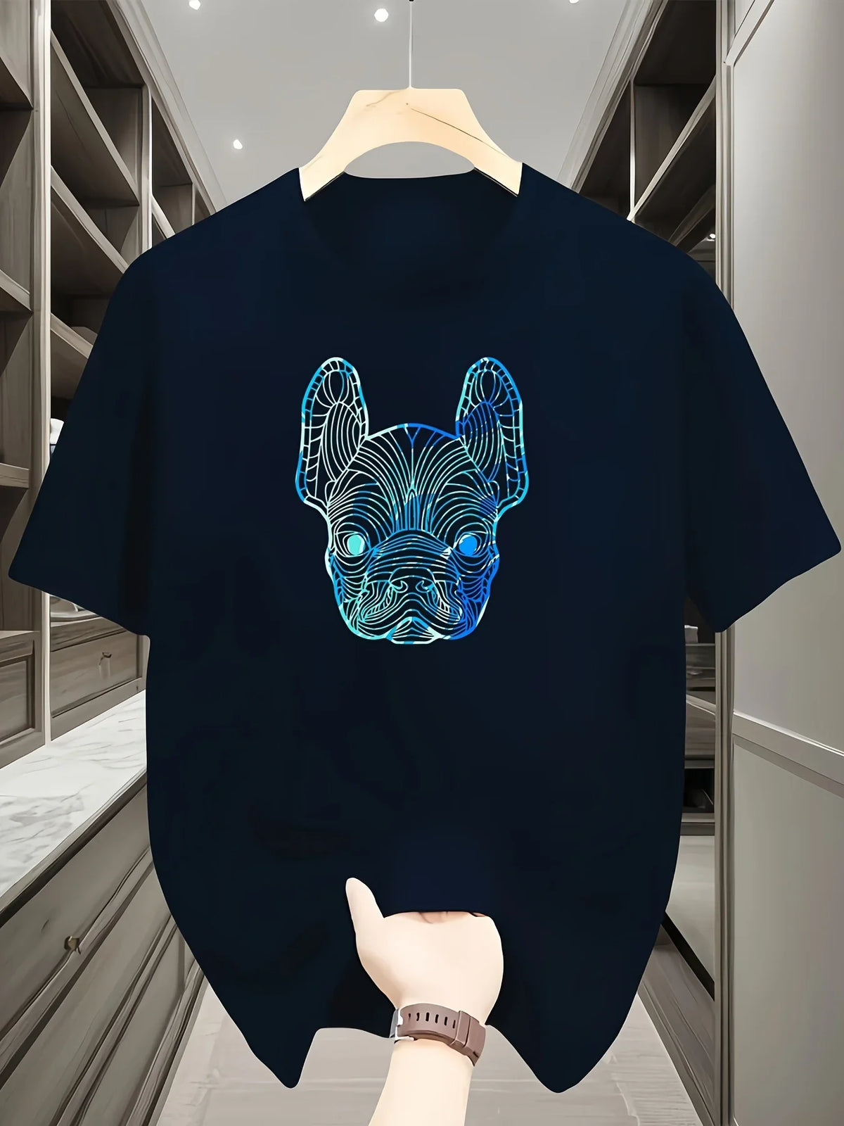 Mens Clothes Tee Shirt Homme Graphic T-Shirts Men Tshirt for Men Ropa Hombre French Matador Print Short Sleeved Round Neck