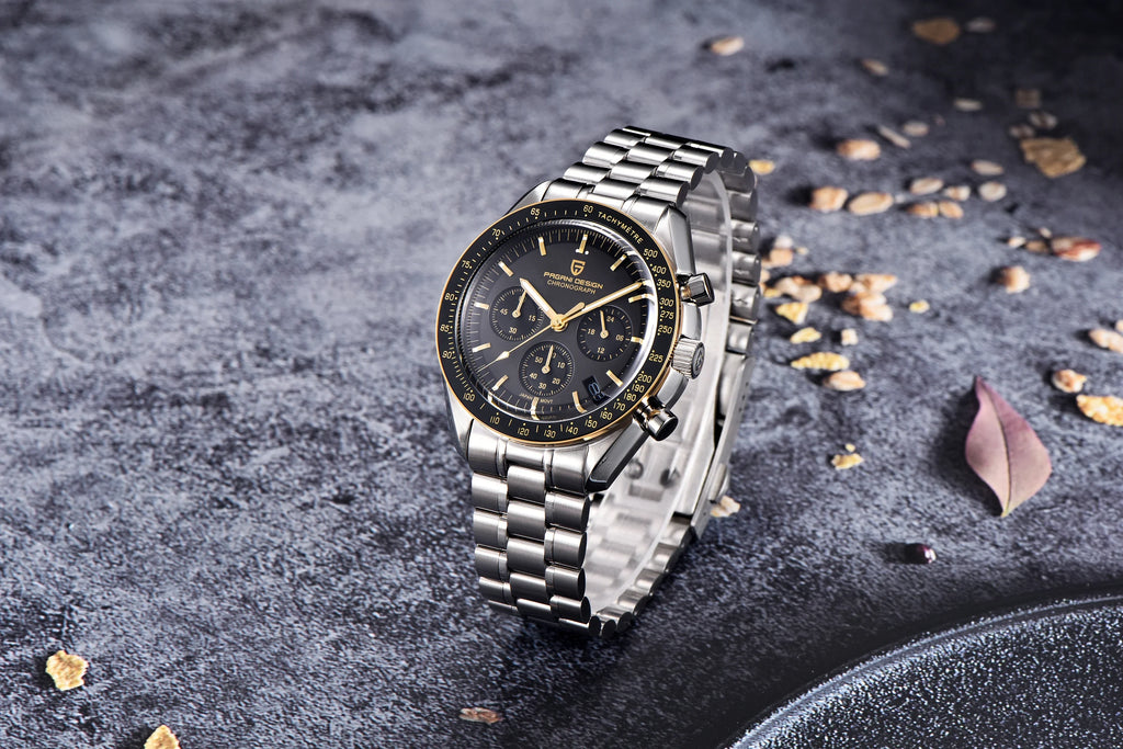 2026 New PAGANI DESIGN Moon V6 Men's Watches Luxury Quartz Watch For Man Chronograph VK63 Men Gift AR Sapphire Mirror Luminous