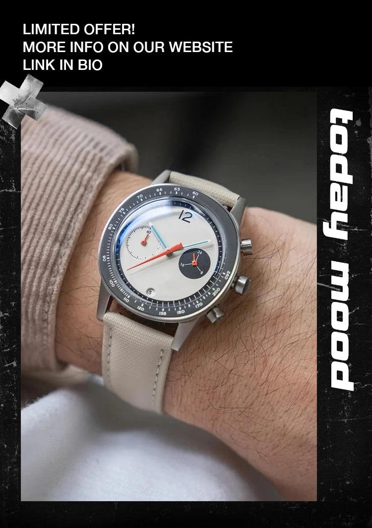 CILOA2025 new simple watch men's light luxury gift high quality quartz watch brand genuine waterproof men's watch