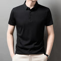 Black Breathable Comfortable Polo