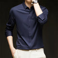 Casual Long Sleeved Wrinkle Resistant