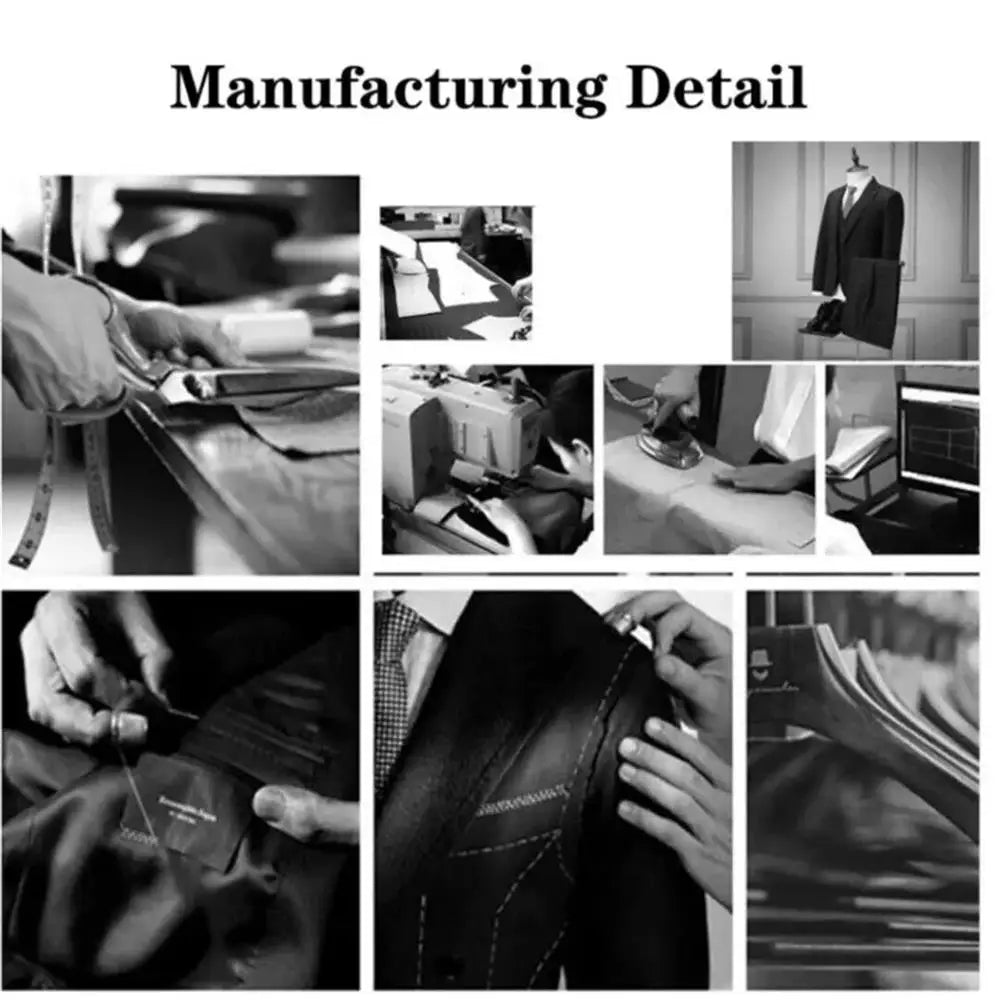 Men's Premium Pleated Wide-Leg Dress Pants Versatile Formal Casual Trousers Chinos Business Daily Office Banquet Wedding Summer