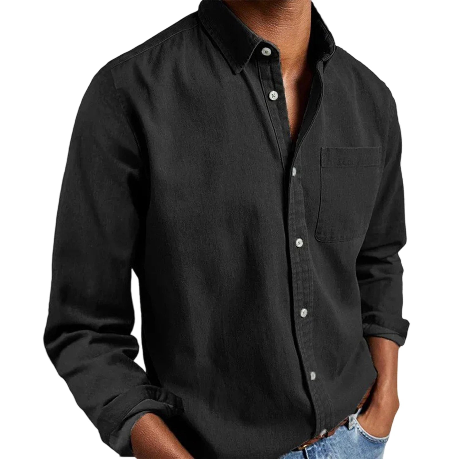 Men s Long Sleeve Plaid Button Down Shirt Casual  Fit Flannel Checkered Shirts for Fall Streetwear Fashion