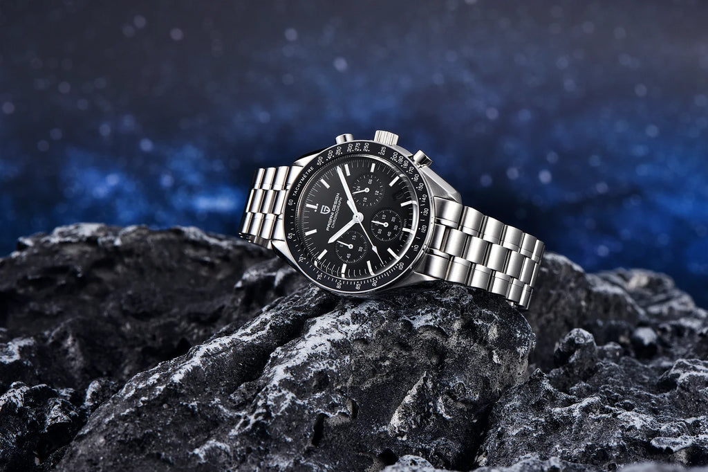 2026 New PAGANI DESIGN Moon V6 Men's Watches Luxury Quartz Watch For Man Chronograph VK63 Men Gift AR Sapphire Mirror Luminous