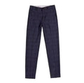 Gray Plaid Suit Pants Men, Fashion Slim Streaks Trousers Korean Navy Blue Pantalones Hombre, 28-32,33,34,36,38 Male Pant