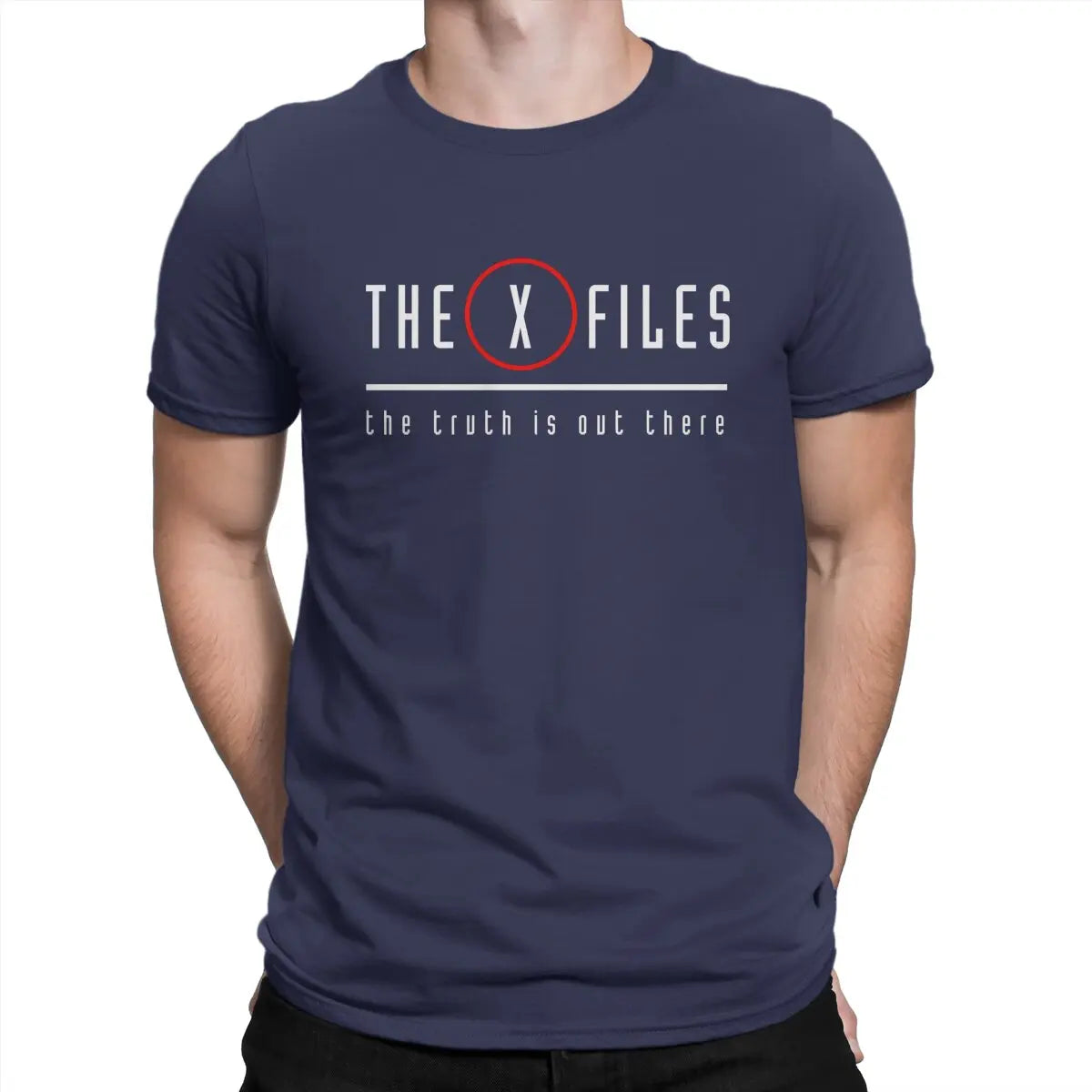Men's T-Shirts The Truth Is Out There Crazy 100% Cotton Tee Shirt Short Sleeve The X Files T Shirt Crewneck Tops New Arrival