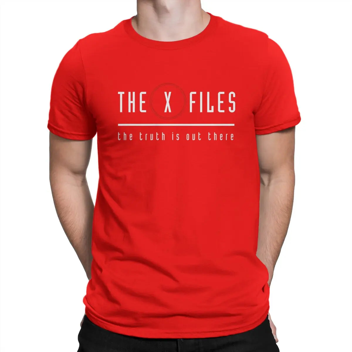 Men's T-Shirts The Truth Is Out There Crazy 100% Cotton Tee Shirt Short Sleeve The X Files T Shirt Crewneck Tops New Arrival