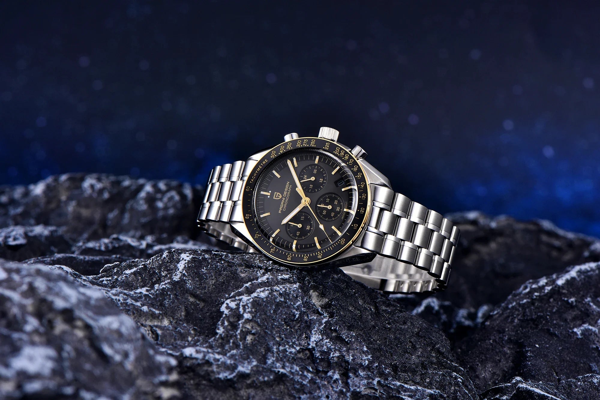 2026 New PAGANI DESIGN Moon V6 Men's Watches Luxury Quartz Watch For Man Chronograph VK63 Men Gift AR Sapphire Mirror Luminous