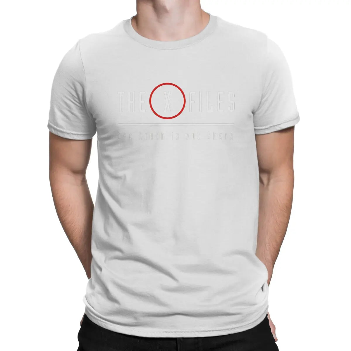 Men's T-Shirts The Truth Is Out There Crazy 100% Cotton Tee Shirt Short Sleeve The X Files T Shirt Crewneck Tops New Arrival