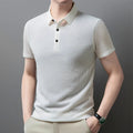 White Breathable Comfortable Polo