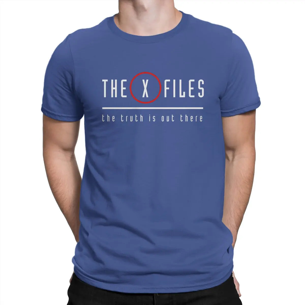 Men's T-Shirts The Truth Is Out There Crazy 100% Cotton Tee Shirt Short Sleeve The X Files T Shirt Crewneck Tops New Arrival