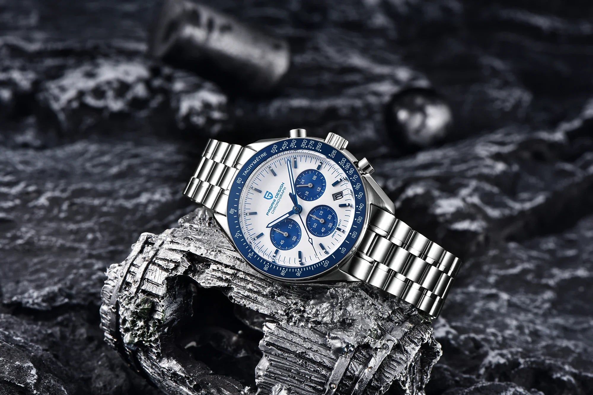 2026 New PAGANI DESIGN Moon V6 Men's Watches Luxury Quartz Watch For Man Chronograph VK63 Men Gift AR Sapphire Mirror Luminous