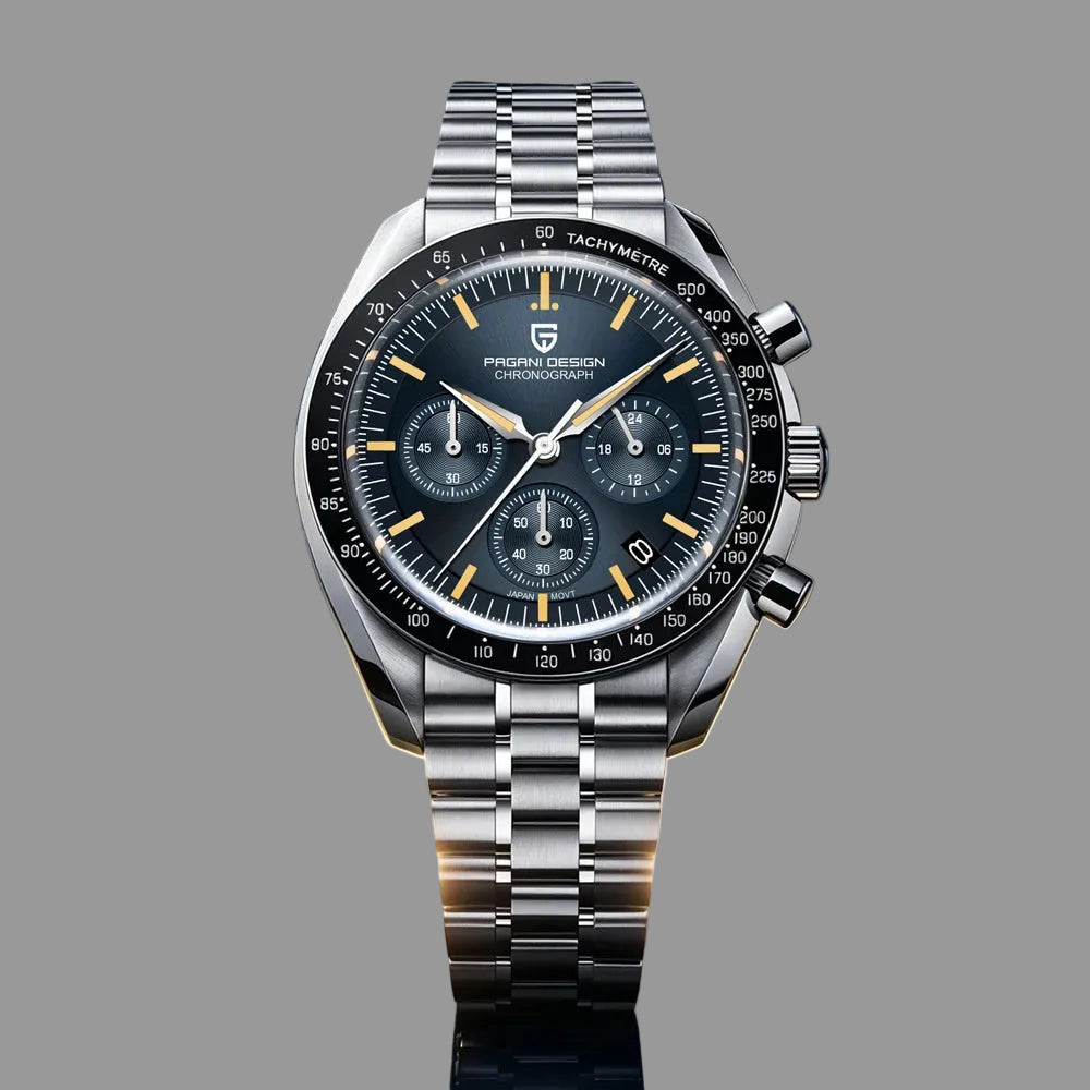 2026 New PAGANI DESIGN Moon V6 Men's Watches Luxury Quartz Watch For Man Chronograph VK63 Men Gift AR Sapphire Mirror Luminous