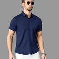 Blue Short Sleeved Shirt