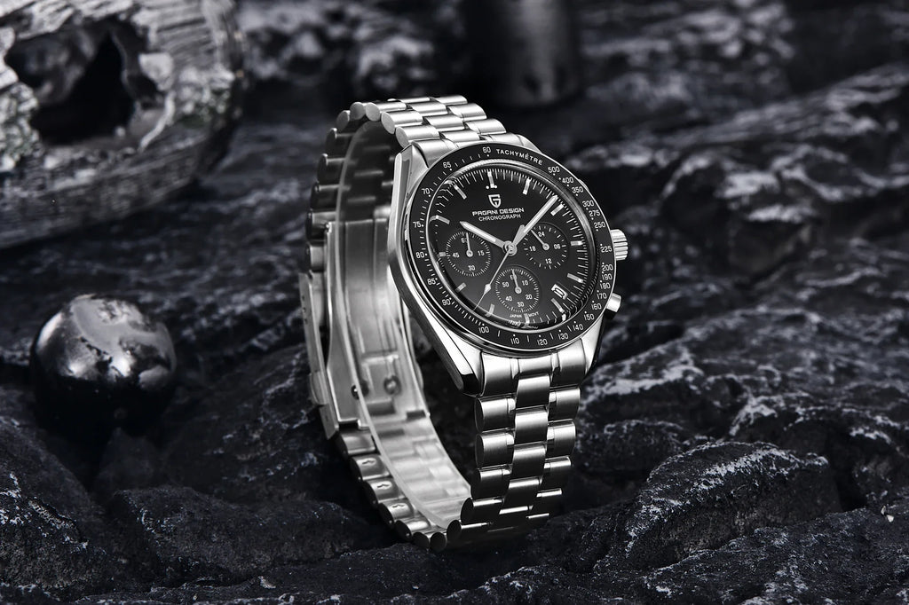 2026 New PAGANI DESIGN Moon V6 Men's Watches Luxury Quartz Watch For Man Chronograph VK63 Men Gift AR Sapphire Mirror Luminous