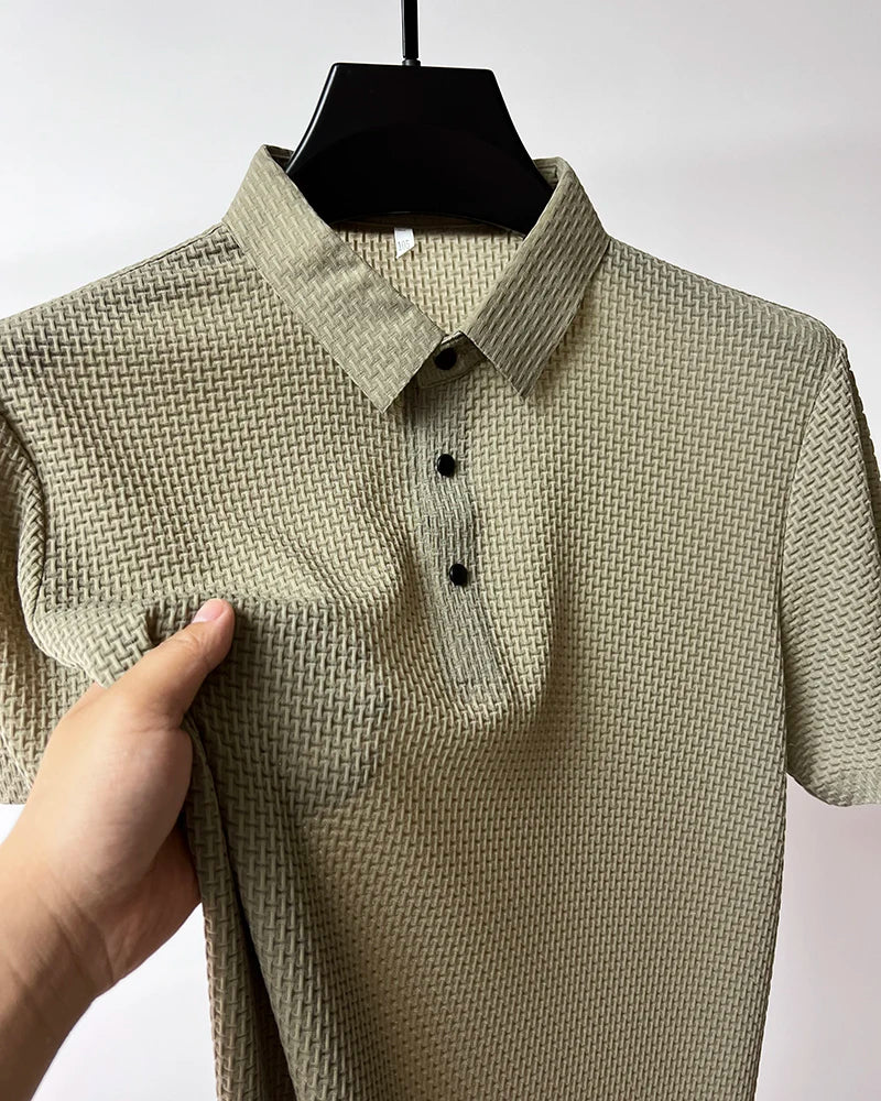 Men's Short Sleeve Cool and Breathable POLO Shirt