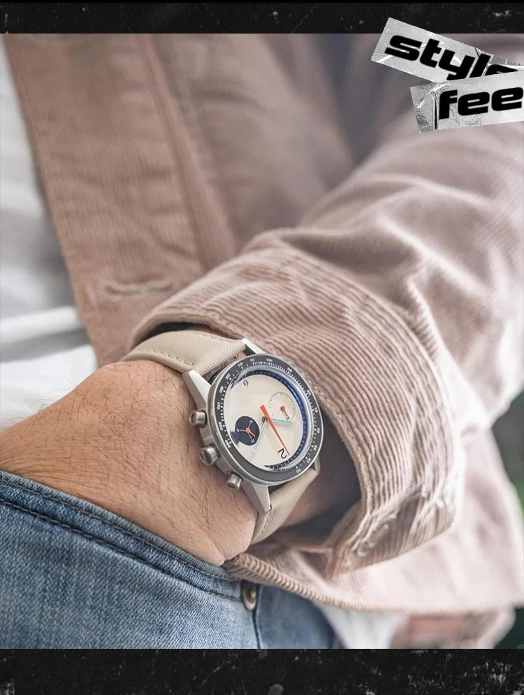 CILOA2025 new simple watch men's light luxury gift high quality quartz watch brand genuine waterproof men's watch